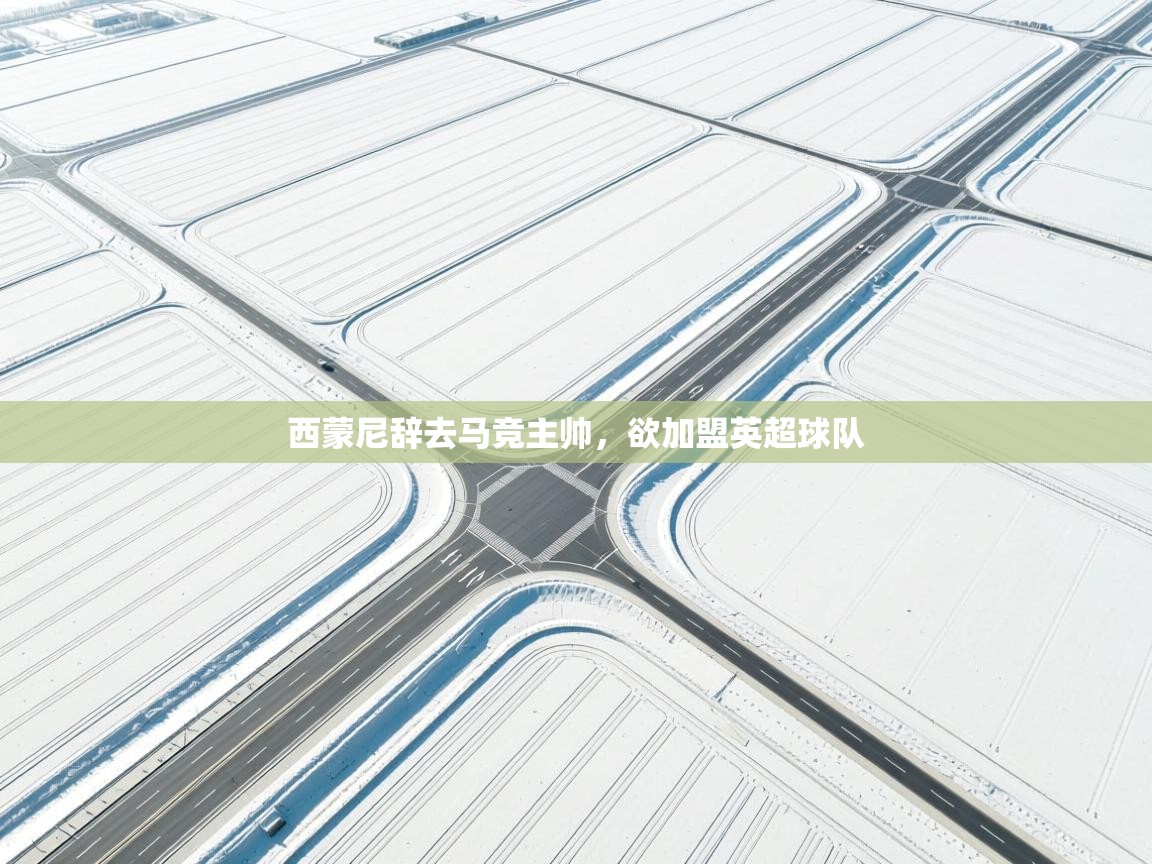 西蒙尼辞去马竞主帅，欲加盟英超球队  第1张